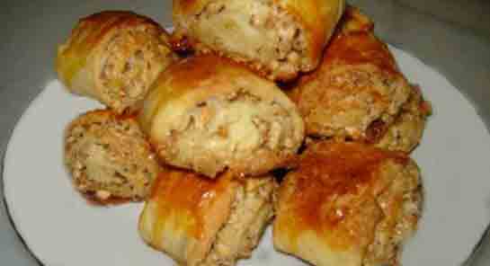 Fındıklı Rulo Kurabiye Tarifi ve Malzemeleri